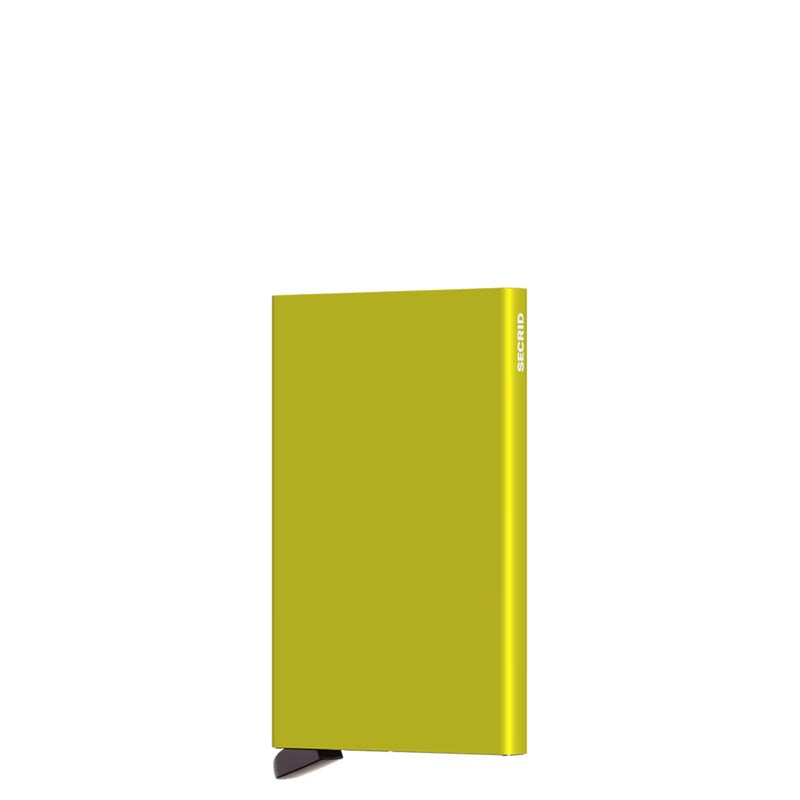 Secrid Unisex Cardprotector Travel Accessory Envelope Card Holder - Lime, lime, B 6.3 x H 10.2 x D 0.8 cm - Image 1